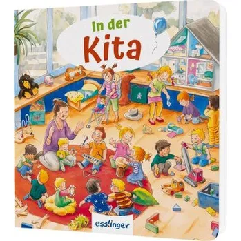 První čtění Mein allererstes Wimmelbuch: Ein Tag in der Kita - Mini - Schumann, Sibylle