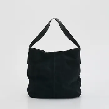 Kabelka Reserved - Kožená kabelka shopper - černý - 849FC-99X - 849FC-99X-ONE