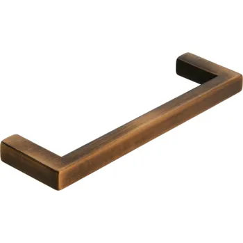 Nábytkové kování Siro ARIEL mosaz ručně broušená 128 mm