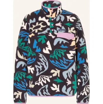 Dámský svetr Patagonia Dámská Fleecová Mikina Snap, černá / zelená /...