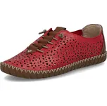 Dámská Dámské polobotky RIEKER M2856-33 červená S6 M2856-33 RED F/S6 40