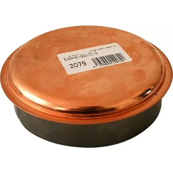 Kouřovod STREND PRO Kouřové víčko Nerez na komín 125 mm