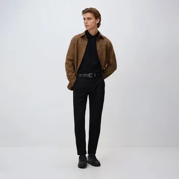 Pánské kalhoty Reserved - Kalhoty chino slim fit - černý - 526GC-99X - 526GC-99X-32