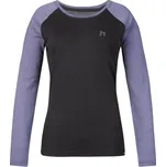 Dámské tričko - dlouhý rukáv LESLIE L/S anthracite/wisteria 42