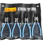 RICHMANN Sada segrových kleští 4 díly | 250 mm, textilní obal