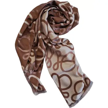 Šátek Dámská šála S2518 camel velikost F