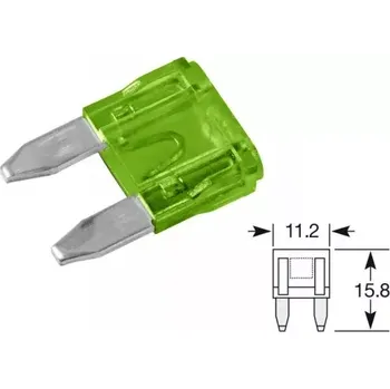 Autopojistky Pojistka plochá mini 30A