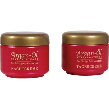 Pleťový krém Denní a noční krém s arganovým olejem 125 ml + 125 ml