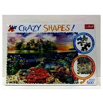 Puzzle PUZZLE 600 Crazy Shapes Tropik.wyspa 11113