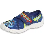 „Dětské bačkory Befado Danny 974Y539 – tmavě modré s motivem, lehké a pohodlné“ Velikost: 35