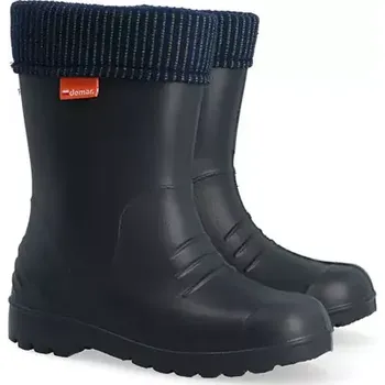 Chlapecké holínky Dětské zateplené holinky Demar Dino I grafit