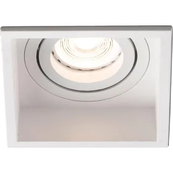 Bodové svítidlo HYDE SQ zapuštěné nastavitelné hranaté stropní svítidlo, bílá - FARO