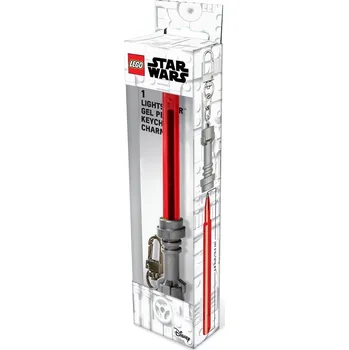 Stavebnice LEGO LEGO Stationery LEGO Star Wars gelové pero Světelný meč s klipem Varianta: Červené