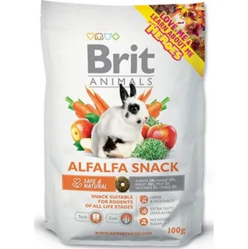 Brit Animals ALFALFA SNACK for rodents 100g - EXPIRACE