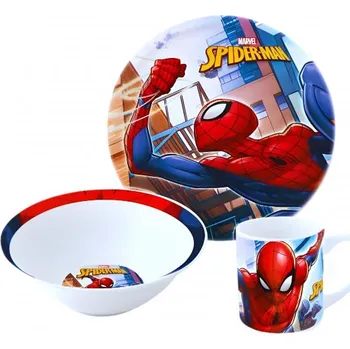 Stor Keramická souprava Spiderman 3dílná - pro děti