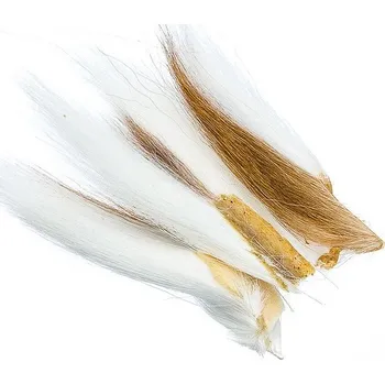 Wapsi Bucktail Pieces Fluo White