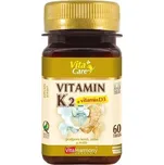 VitaHarmony s.r.o., Vyhlídka 809/39, 638 00 Brno VitaHarmony Vitamin K2 100 µg + D3 25 µg (60 tob.)