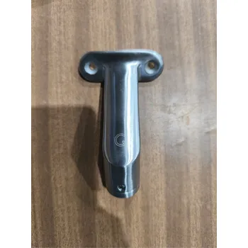 OUTLET Nerezový držák plochého madlo pro montáž na plochý sloupek, AISI 304