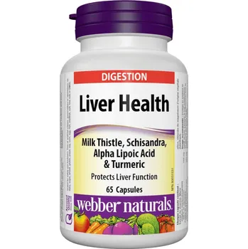 Zdraví Webber Naturals Liver Health 65 cps