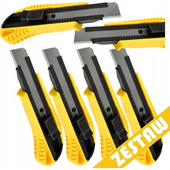 Sada nářadí Sada 6 zatahovacích řezaček na tapety s odlamovacími čepelemi pro tapetování