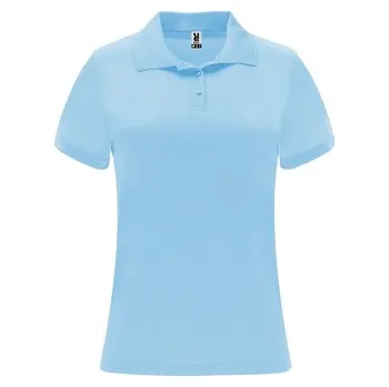 Dámské tričko Dámská sportovní polokošile Monzha, nebesky modrá, Velikost XXL