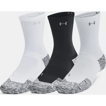 Under Armour Unisexové ponožky Unisex UA AD Pro Mid 1387048-001 Černá LG