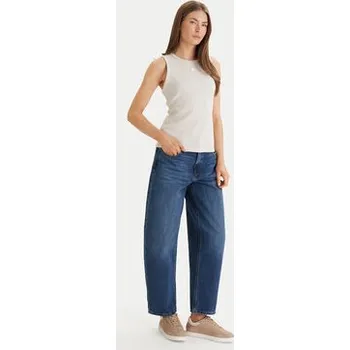 Dámské džíny Calvin Klein Jeans Jeansy LV047F685G Modrá Barrel Fit 25