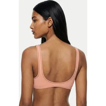Dámské plavky Calvin Klein Swimwear Vrchní část bikin LV00Q61100 Růžová L