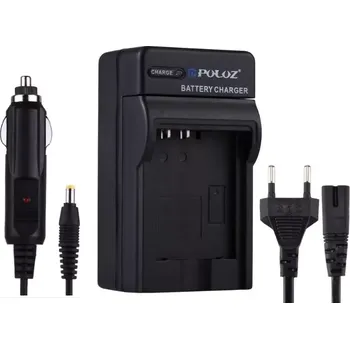 Poluz Nabíječka baterie Nikon EN-EL12 230V / 12V určena pro digitální fotoaparáty, plus CL adaptér pro nabíjení v autě