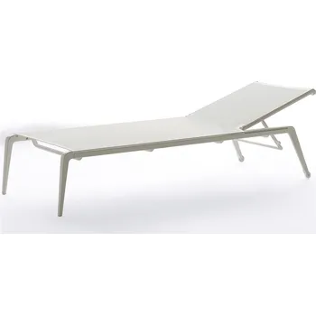 Zahradní lehátko Fast Hliníkové stohovatelné lehátko Ushuaia, Fast, 207x70x101 cm, hliník barva dle vzorníku, výplet Batyline kat. R2 barva dle vzorníku