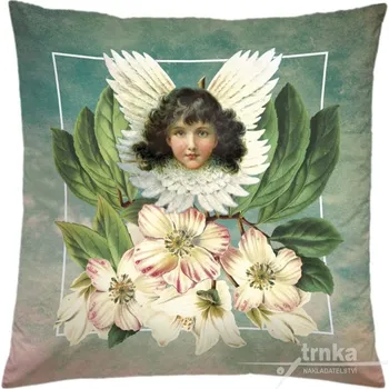 Povlak na polštářek Povlak na polštář 40 x 40 cm - Anděl přináší jaro