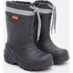 Dětské mrazuvzorné zateplené holinky Demar Mammut-S I tmavě šedé