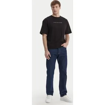 Pánské tričko Tommy Hilfiger T-Shirt UM0UM03643 Černá Regular Fit XS