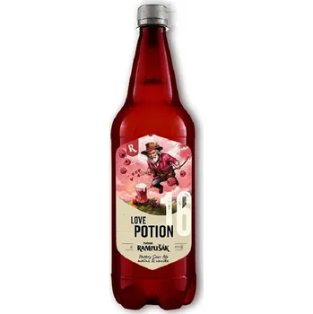 Pivo RAMPUŠÁK- 16 Love Potion pastry Sour malina vanilka 1 l PET 6,2 %