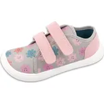 Dětské tenisky barefoot Befado 141x001 kytičky Velikost: 29