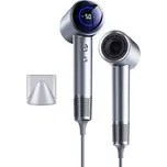 Fén na vlasy s ionizátorem D3, stříbrný - GLOX