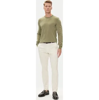 Pánský svetr BOSS Svetr Botto-L 50476364 Zelená Regular Fit M