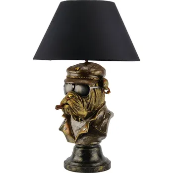 Lampička Stolní lampa BULLDOG 55 CM bronzová/černá
