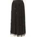 Oui Dámská Tylová Sukně S Flitry, černá, 40