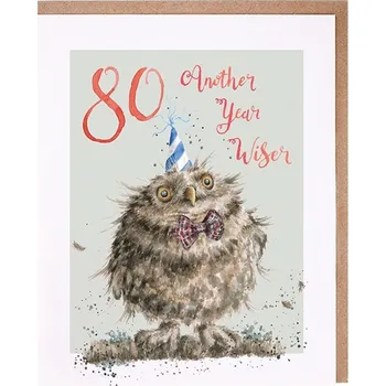 Wrendale Designs Narozeninové přání Sova