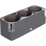 Cobble Trio samozavlažovací květináč antracitová varianta 41050