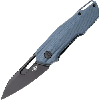 Bestech Knives Toddler Black stonewash 14C28N G10 Šedá BG64E