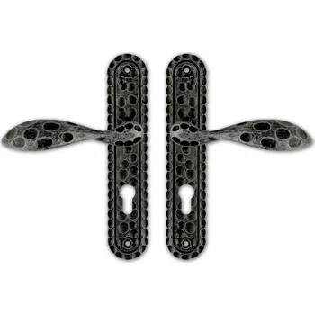 Dveřní kování Kování K912 klika/klika 90 mm vložka RUSTIKO