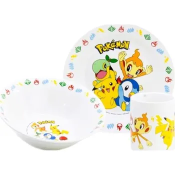 Stor Keramická dětská souprava Pokémon - 3 díly