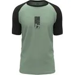 Pánské tričko - krátký rukáv TAREGAN anthracite/lily pad S