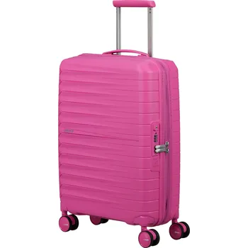 American Tourister FastForward Spinner 55cm Růžová Electric Fuchsia rozšiřitelný