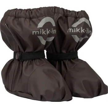 Capáčky Nepromokavé capáčky s fleecem Mikk-line - hnědé Raisin Velikost: 74