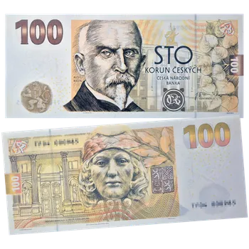 Sběratelství Státní tiskárna cenin Pamětní bankovka 100 Kč 2019 Budování československé měny I Alois Rašín