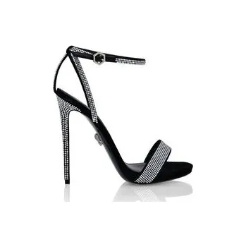 Dámské sandále PHILIPP PLEIN Sandály 4243 Stříbrná 36