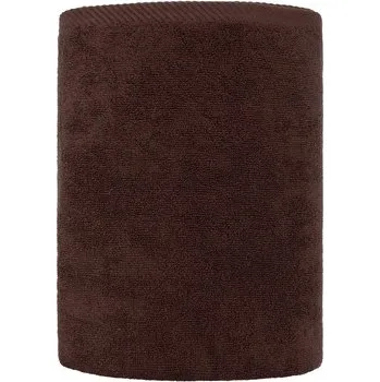 Sprchový závěs RĘCZNIK HOTELOWY AURORA 90X180 DWUPĘTELKOWY BRĄZ 450 g/m2 BAW.